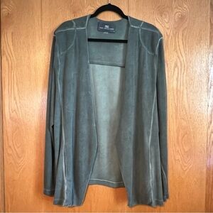 Tart collections size 3X green cardigan